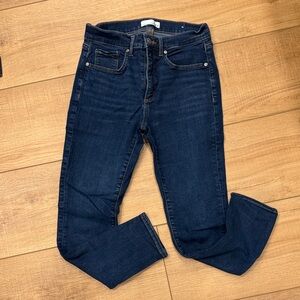 Women's LOFT Dark Blue Jeans